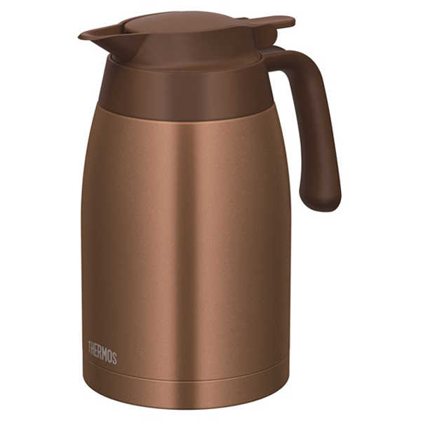 サーモス ステンレスポット ブラウンゴールド1.5L