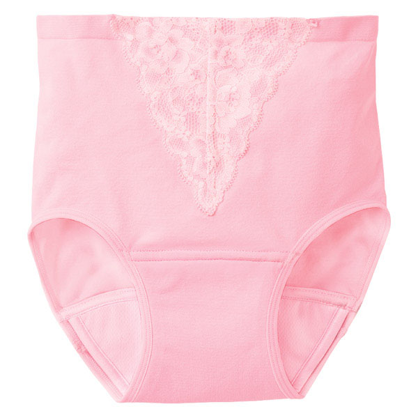 深ばきあんしん吸水ショーツ ピンク L～LL